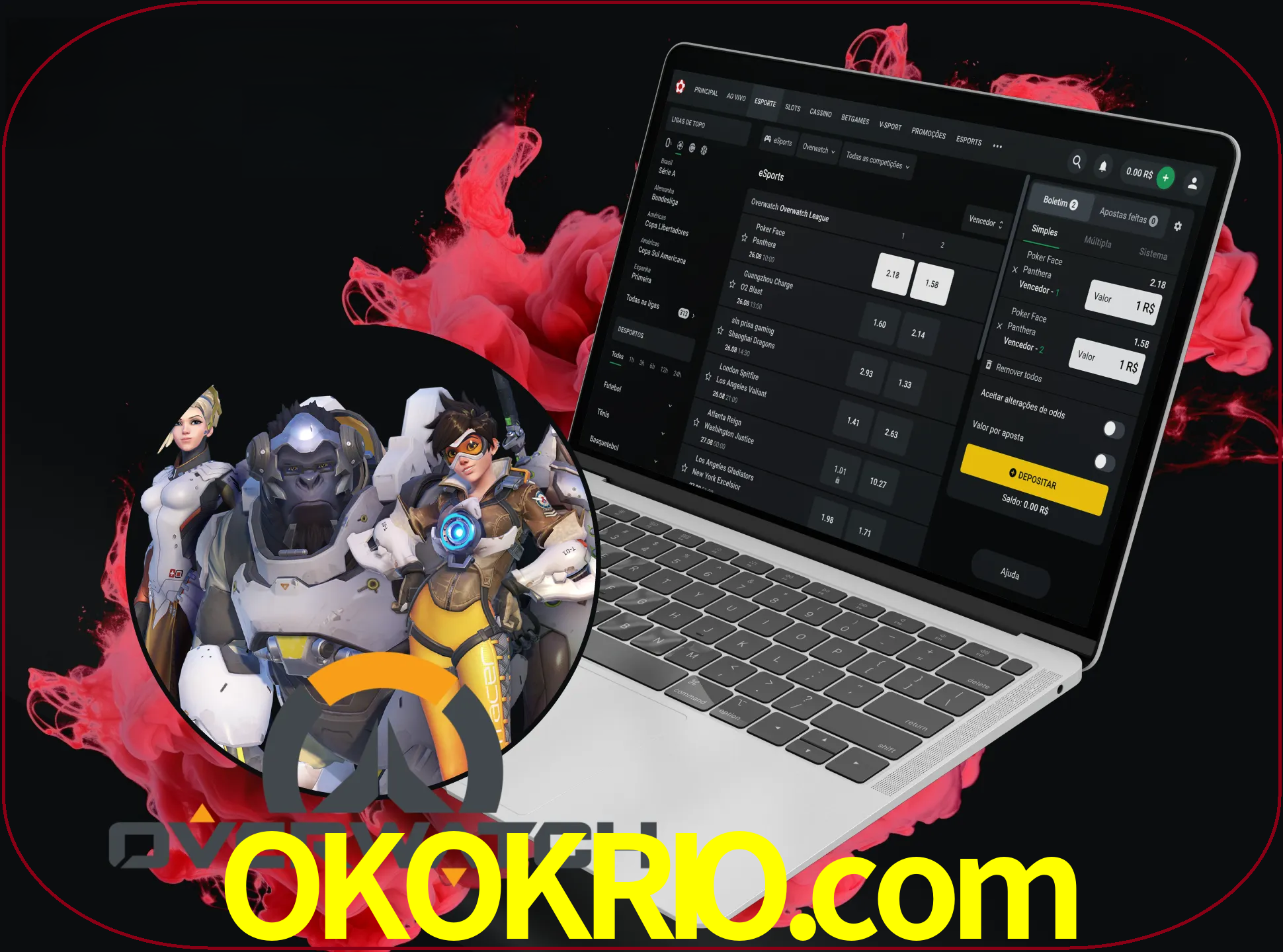 Os fãs deste fantástico jogo apreciarão a abundância de jogos e podem também ganhar dinheiro real apostando no okokrio.